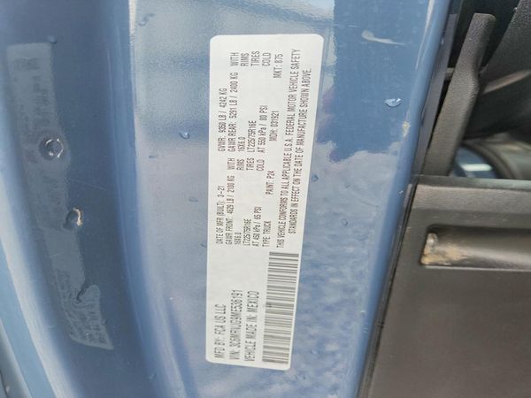 2021 RAM PROMASTER 3500 — VINS