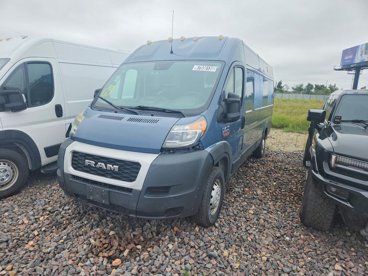 2021 RAM PROMASTER 3500 — Front 3/4