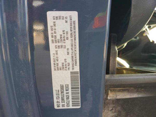 2021 RAM PROMASTER 3500 — VINS