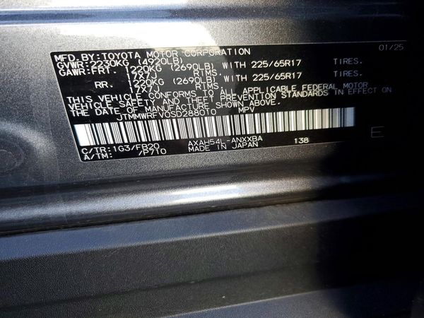 2025 TOYOTA RAV4