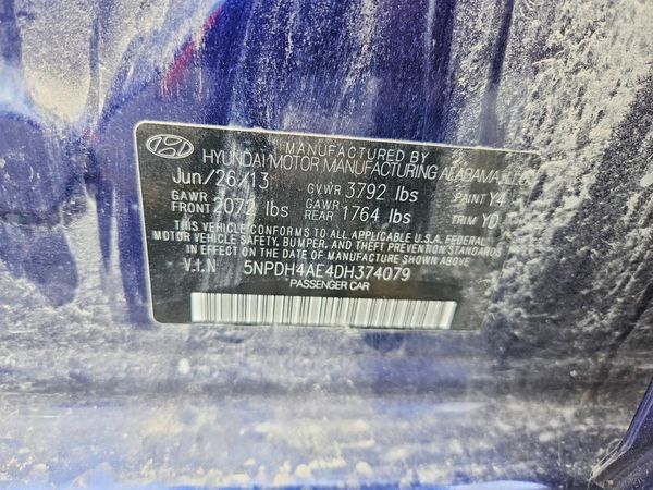 2013 HYUNDAI ELANTRA