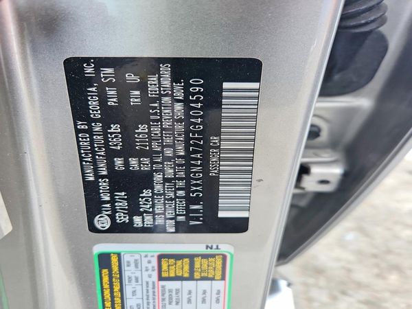 2015 KIA OPTIMA