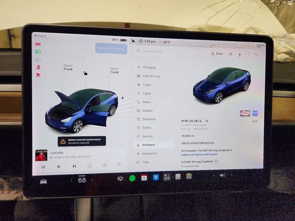 2021 TESLA MODEL Y — ODOM