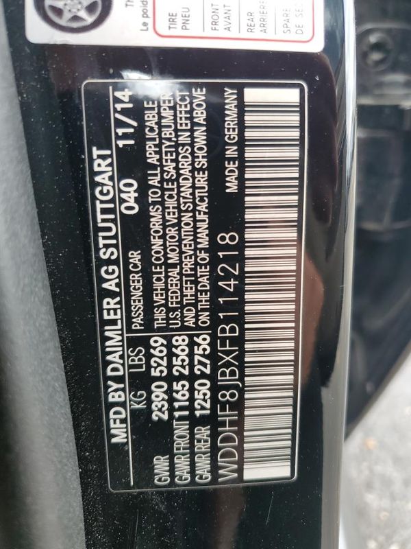 2015 MERCEDES-BENZ E-CLASS E3 E350 4-MATIC
