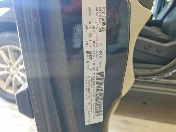 2018 DODGE GRAND CARAVAN SXT