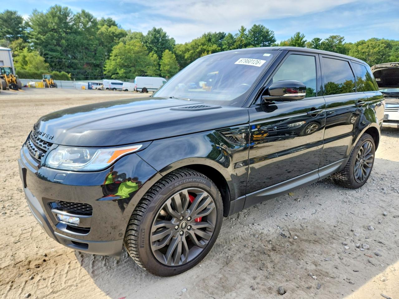 2017 LAND ROVER RANGE ROVER SPORT — Front 3/4
