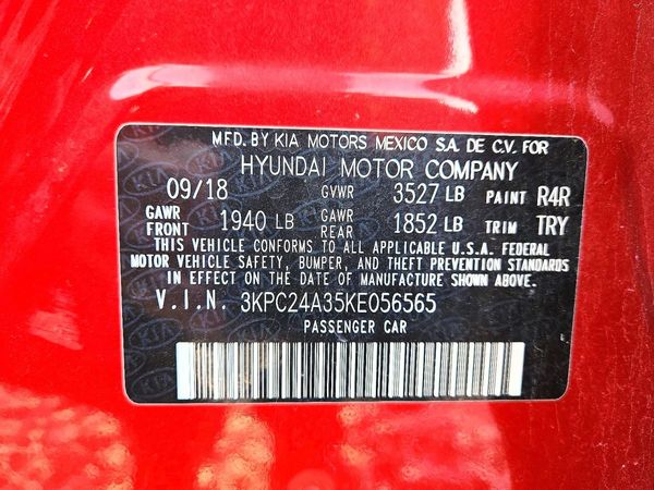 2019 HYUNDAI ACCENT SE and SEL