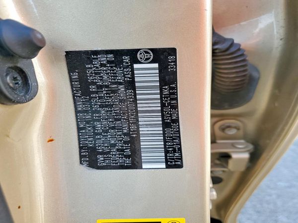 2012 TOYOTA CAMRY
