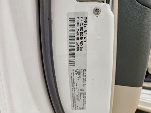 2021 CHRYSLER PACIFICA Limited — VINS