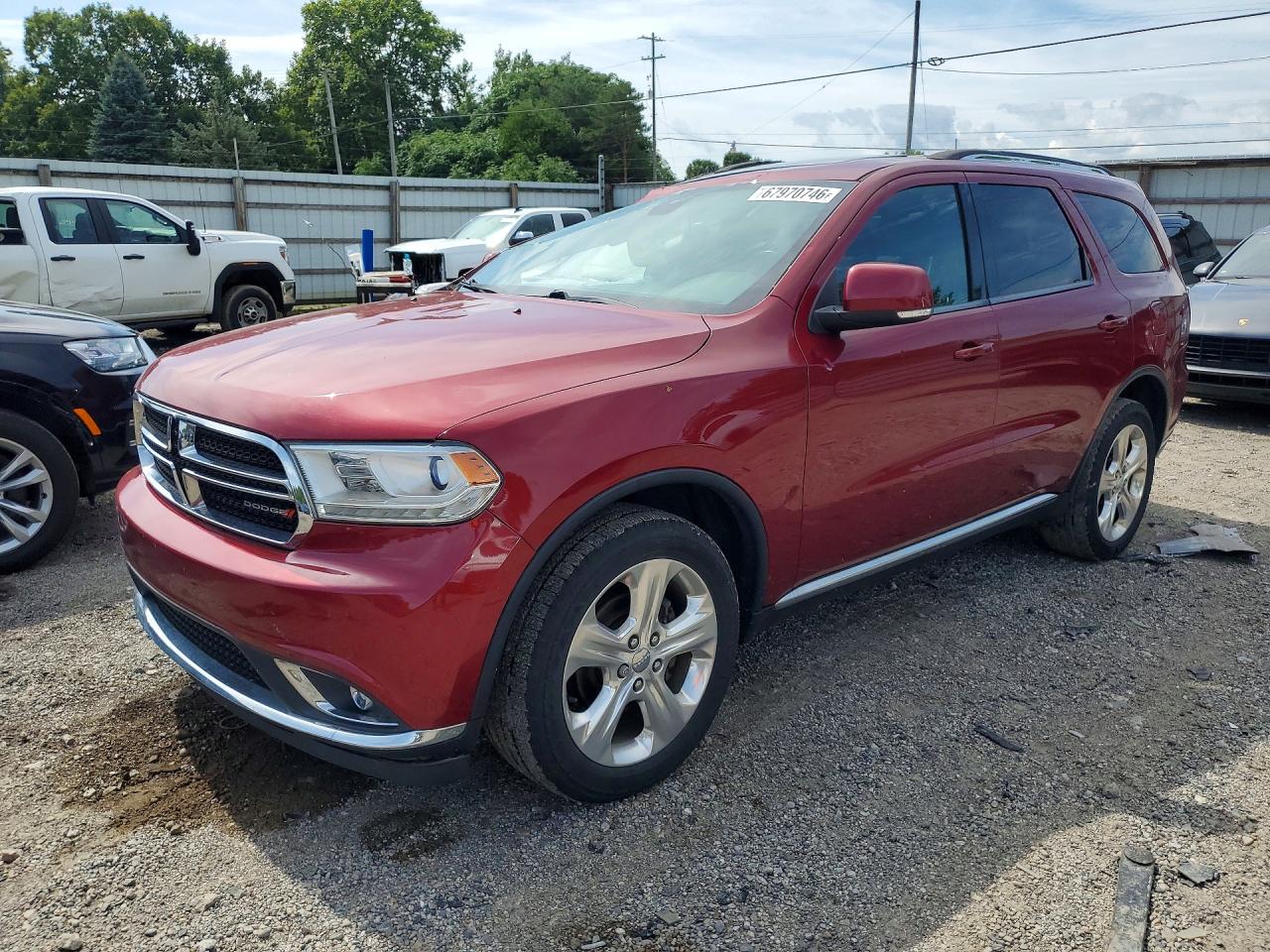 2015 DODGE DURANGO Limited — Front 3/4