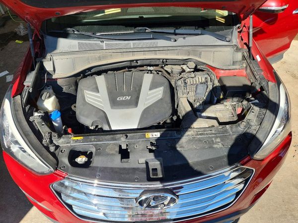 2014 HYUNDAI SANTA FE TOP — Engine bay