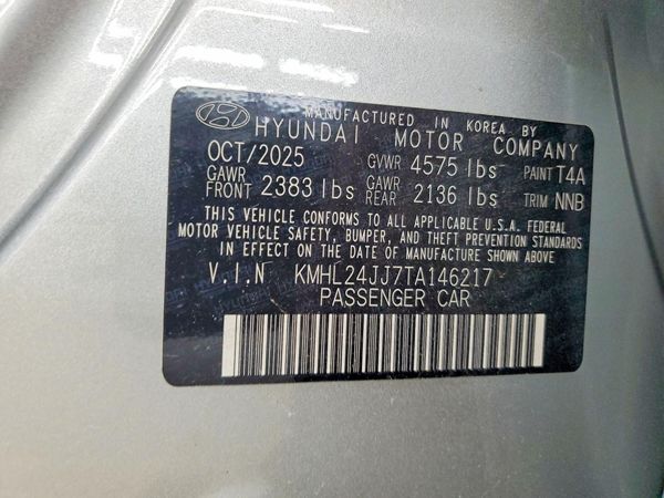 2026 HYUNDAI SONATA Blue