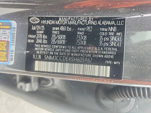2025 HYUNDAI TUCSON