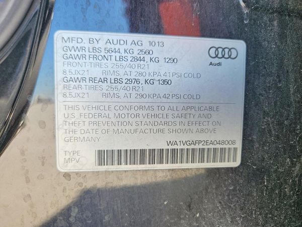 2014 AUDI SQ5 Prestige