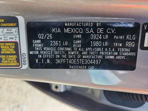 2026 KIA K4