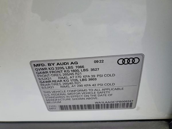 2023 AUDI E-TRON