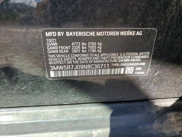 2022 BMW 330XI xDrive