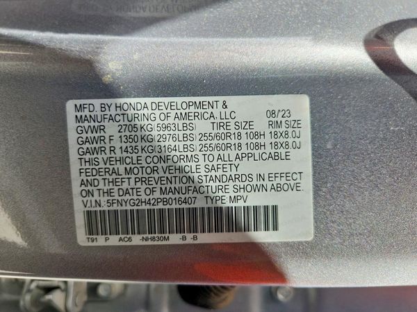 2023 HONDA PILOT