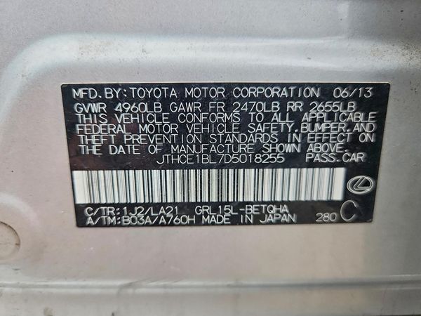 2013 LEXUS GS