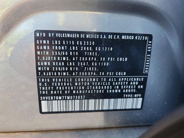 2026 VOLKSWAGEN TIGUAN 4Motion SE