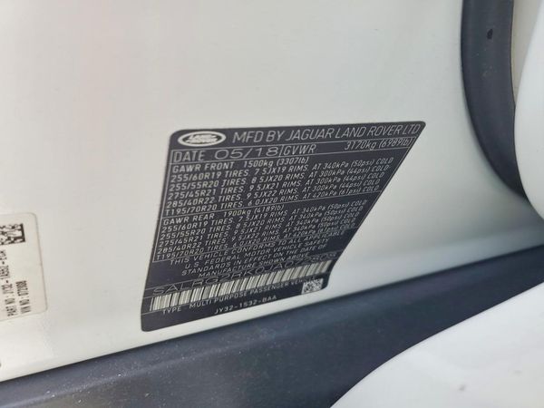 2018 LAND ROVER DISCOVERY SE — VINS