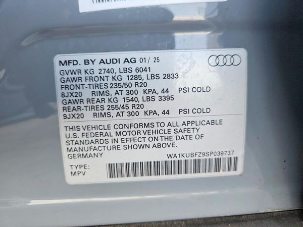 2025 AUDI Q4 E-TRON