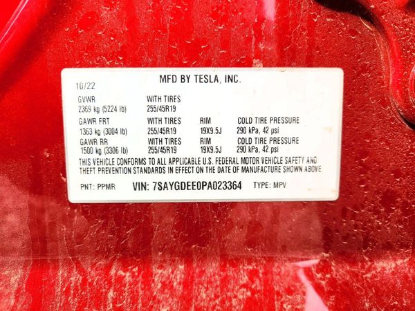 2023 TESLA MODEL Y