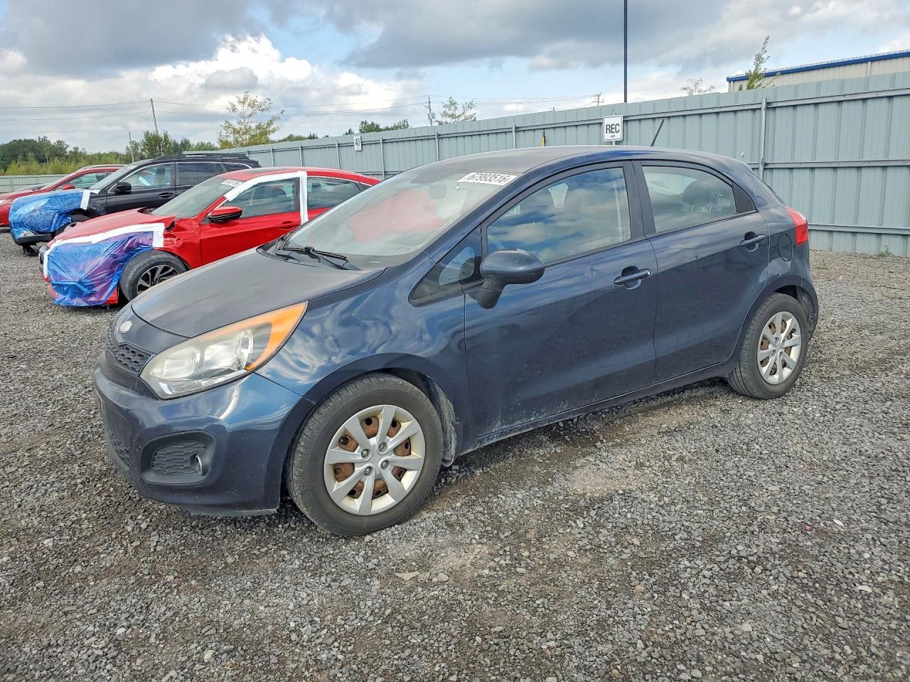 2013 KIA RIO LX — Front 3/4