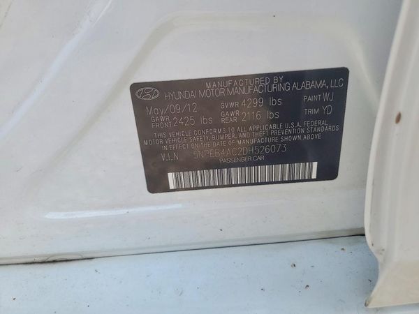 2013 HYUNDAI SONATA GLS/ GLS Popular
