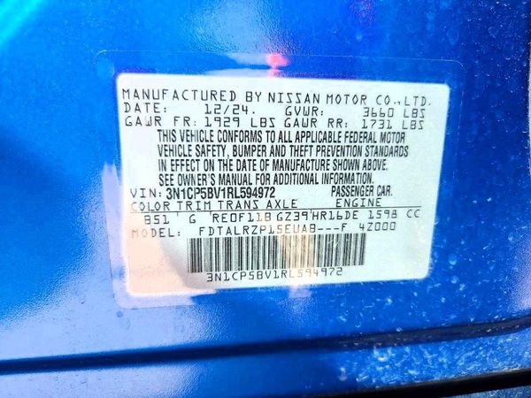 2024 NISSAN KICKS S