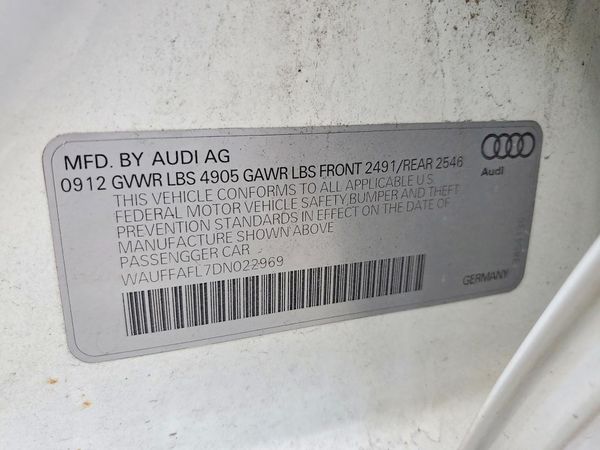 2013 AUDI A4 quattro Premium Plus