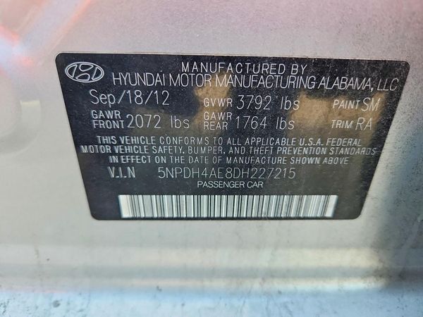2013 HYUNDAI ELANTRA