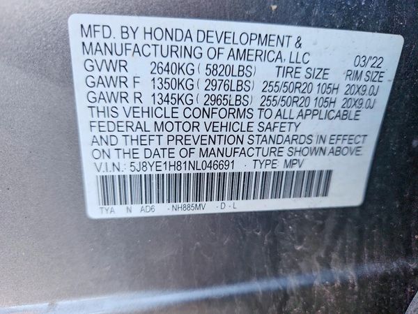 2022 ACURA MDX
