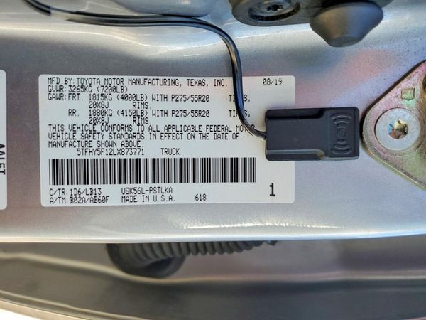 2020 TOYOTA TUNDRA Limited Grade