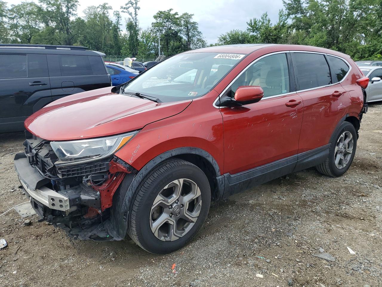 2019 HONDA CRV EX — Front 3/4