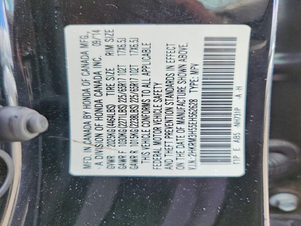 2014 HONDA CRV EX