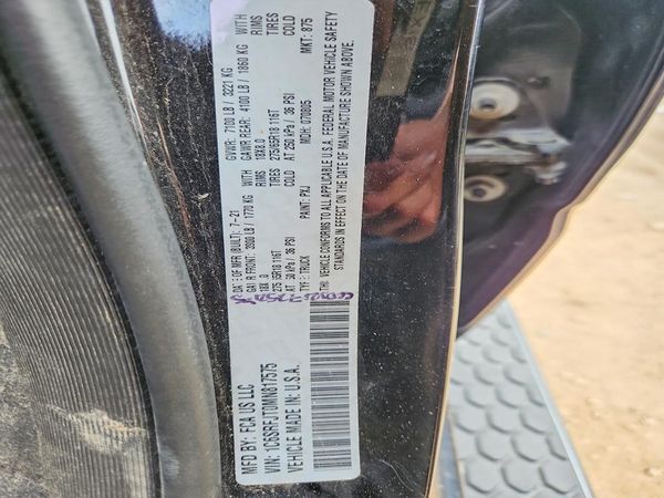 2021 RAM 1500