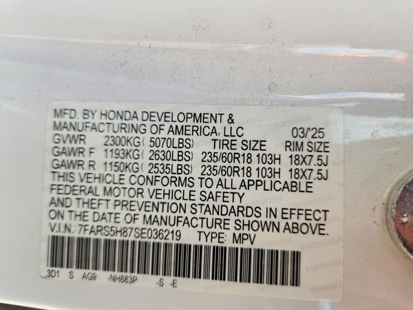 2025 HONDA CR-V