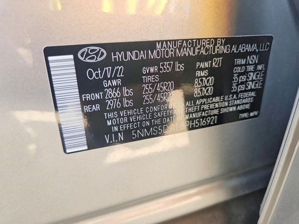 2023 HYUNDAI SANTA FE Calligraphy