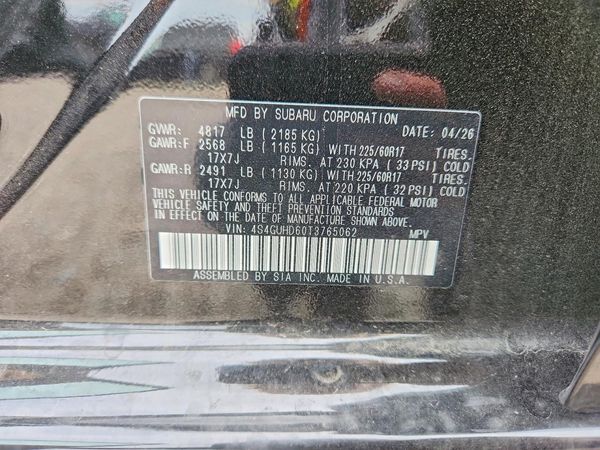 2026 SUBARU CROSSTREK