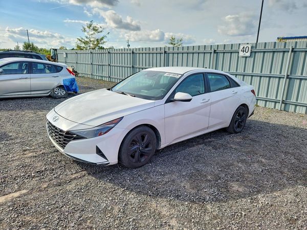 2021 HYUNDAI ELANTRA Blue
