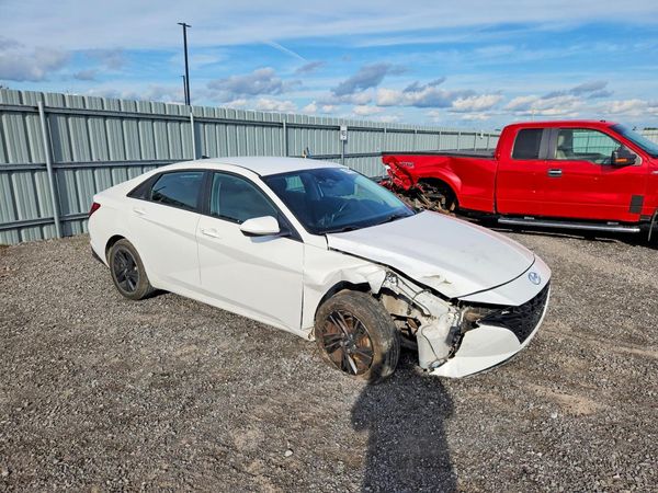 2021 HYUNDAI ELANTRA Blue