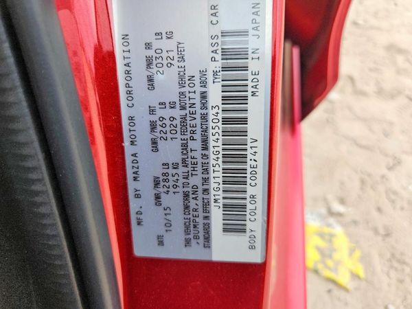 2016 MAZDA 6