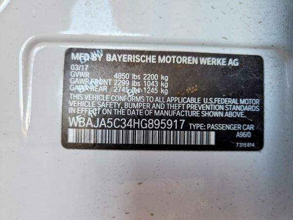 2017 BMW 530