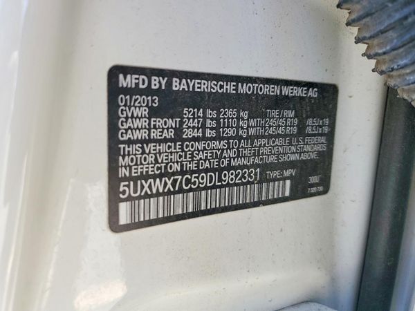 2013 BMW X3 xDrive35i