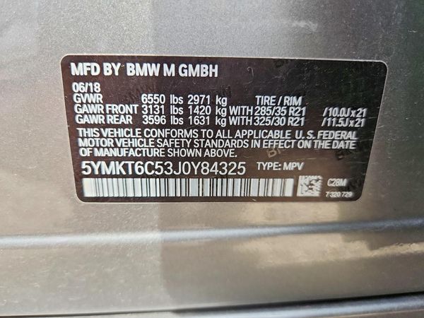 2018 BMW X5