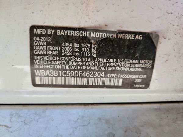 2013 BMW 320 SA