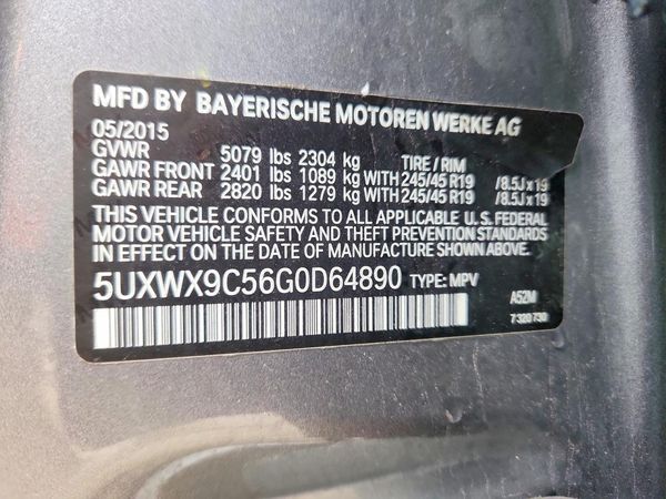 2016 BMW X3