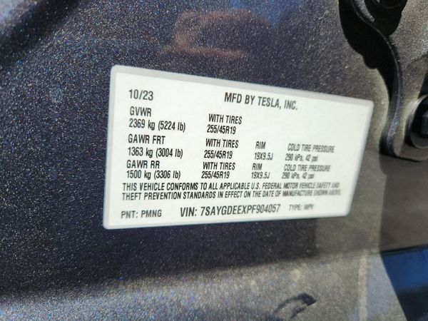 2023 TESLA MODEL Y
