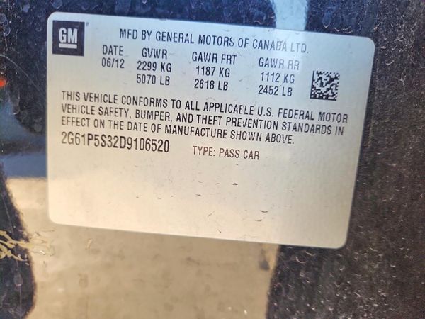 2013 CADILLAC XTS Luxury